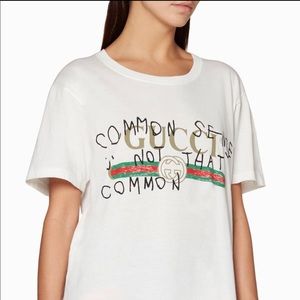 Gucci White Coco Capitan Logo T-Shirt